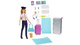 Papusa Barbie Pilot Dream Plane (gjb33)