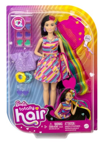 Papusa Barbie Totally Hair Heart-themed (hcm90)