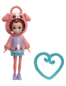 Papusa Polly Pocket Hoodie Buddy Puppy (hkw01) 