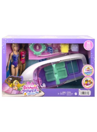 Papusa Papusile Barbie & Boat Set (hhg60)