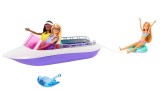 Papusa Papusile Barbie & Boat Set (hhg60)