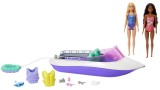 Papusa Papusile Barbie & Boat Set (hhg60)