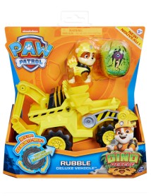 Paw Patrol Dino Deluxe Themed Vehicles Rubble (6059519) 