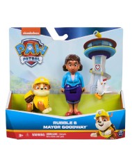 Paw Patrol Hero Pup Mayor Goodway & Rubble 6070749
