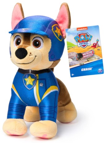 Jucarie Plus Paw Patrol Rescue Wheels Basic Plush Chase 19cm)