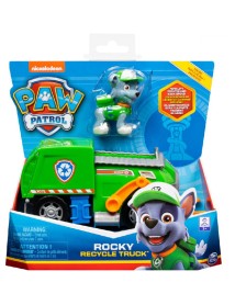 Paw Patrol Rocky Recycle Truck With Pup 
