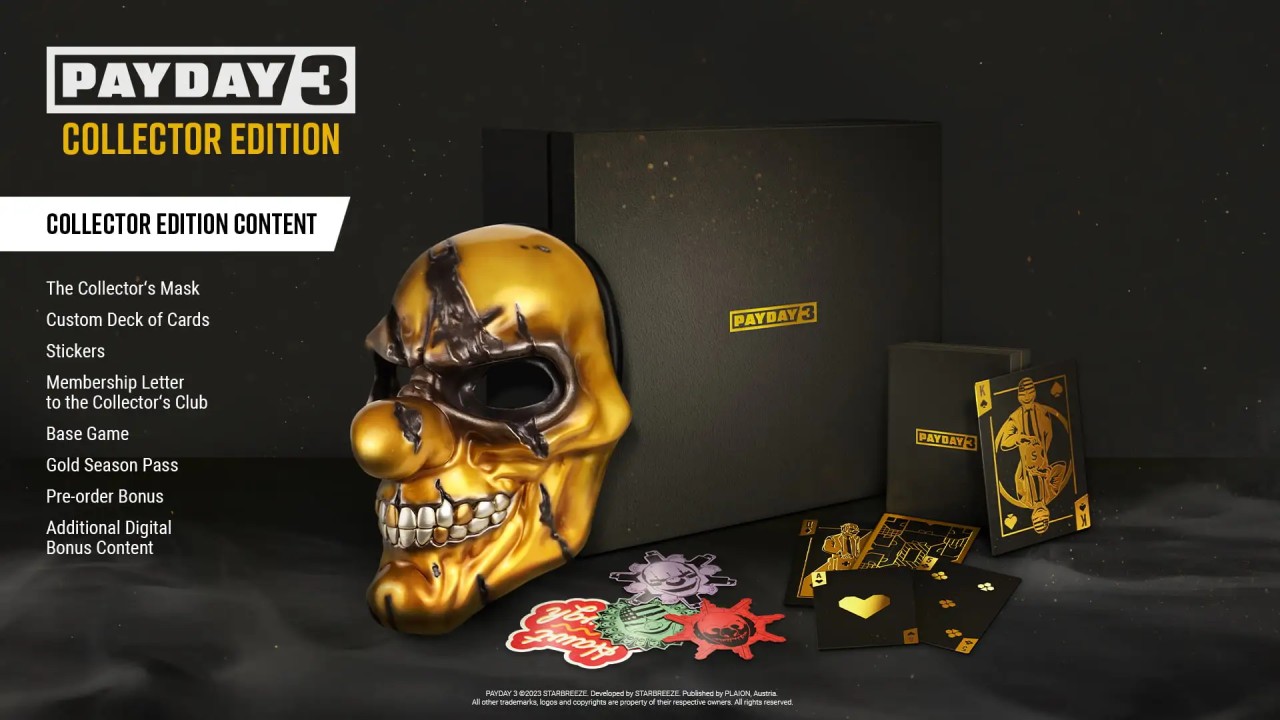 Joc Payday 3 Collectors Edition pentru PS5