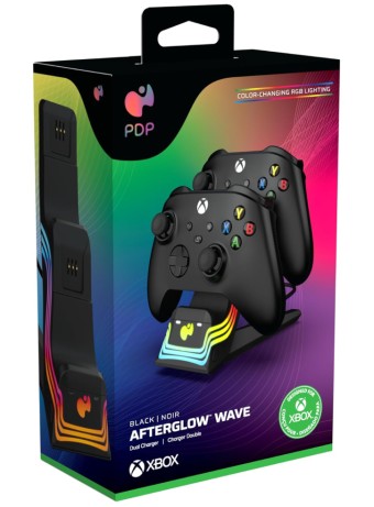  Pdp Afterglow Wave Dual Charger Black pentru XBOX SERIES / Xbox One