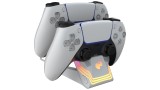  Pdp Afterglow Wave Dual Charger White pentru PS5