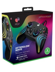 Pdp Afterglow Wave Wired Controller Black 