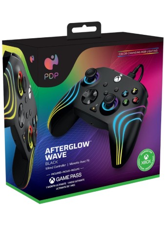  Pdp Afterglow Wave Wired Controller Black pentru XBOX SERIES / Xbox One