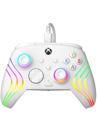  Pdp Afterglow Wave Wired Controller White pentru XBOX SERIES / Xbox One / PC