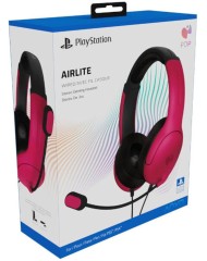 Pdp Airlite Wired Cosmic Red Headset - Playstation 5