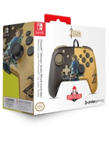 Pdp Controller Wired Faceoff Deluxe Audio Zelda 