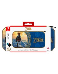 Pdp Deluxe Travel Case Zelda Hyrule Blue Licensed