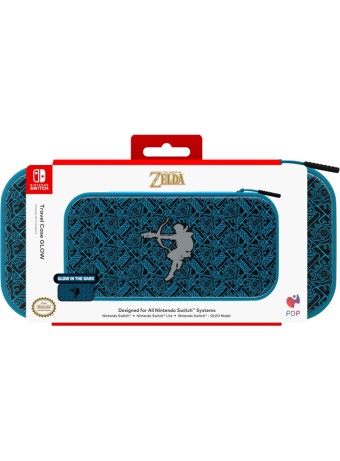  Pdp Deluxe Travel Glow Case Zelda Link pentru NSW