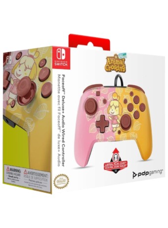  Pdp Faceoff Deluxe Audio Wired Controller Isabelle pentru NSW