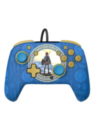 Pdp Rematch Wired Controller Zelda Hyrule Blue