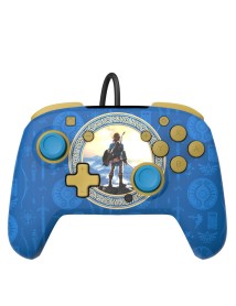Pdp Rematch Wired Controller Zelda Hyrule Blue 