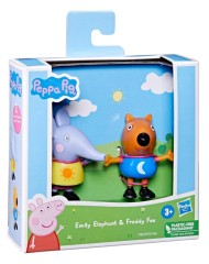 Peppa Pig Best Friends Emily Elephant Freddy Fox F7653