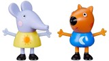 Figurina Joc Peppa Pig Best Friends Emily Elephant Freddy Fox F7653
