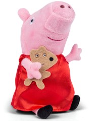 Peppa Pig Plush 20cm Peppa With Brown Plush