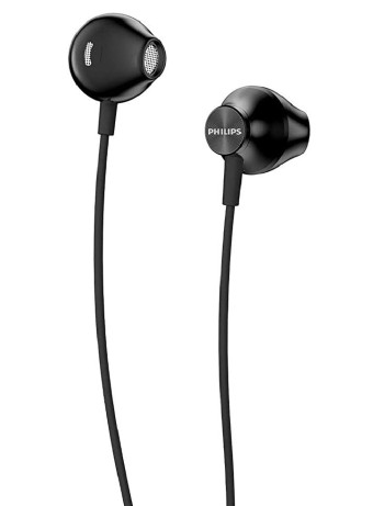  Philips Audio Taue100bk/00 In-ear Headphones Black pentru PC