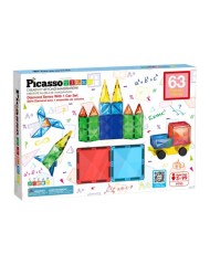 Picasso Tiles Diamond Series Set (63 Pcs) (pt63)