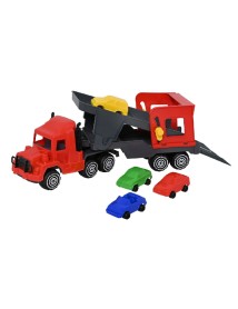 Plasto Car Carrier With 4 Cars 47 CM (1643000) 