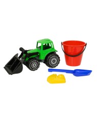 Plasto Tractor And Sand Toys 4 Parts (1514000)