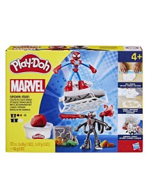 Play-doh Spiderman Launch And Slice Battle (f9827) 