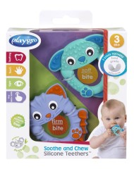 Playgro Soothe & Chew Silicone Teethers (10188759)