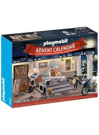 Figurina Joc Playmobil Advent Calendar Police Museum Theft 71347