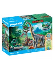 Playmobil Brachiosaurus With Hovercraft (71819)