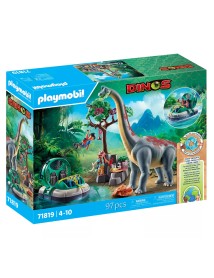 Playmobil Brachiosaurus With Hovercraft (71819) 