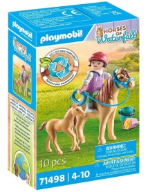 Playmobil Child With Pony And Foal (71498) 