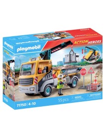 Playmobil Construction Truck With Crane (71750) 