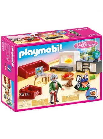 Joc Lego Playmobil Dollhouse Comfortable Living Room (70207)