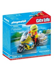 Playmobil Emergency Doctor Motorbike & Flashing Light (71205)