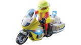  Playmobil Emergency Doctor Motorbike & Flashing Light (71205)