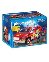 Playmobil Fire Chiefs Car With Lights And Sound (71375)