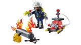  Playmobil Firefighter With Water Pump (71826)
