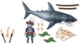  Playmobil Giant Shark With Pirate (71793)