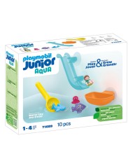 Playmobil Junior Aqua Water Slide With Sea Animals (71689)