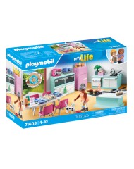 Playmobil Kitchen With Dining Place (71608)