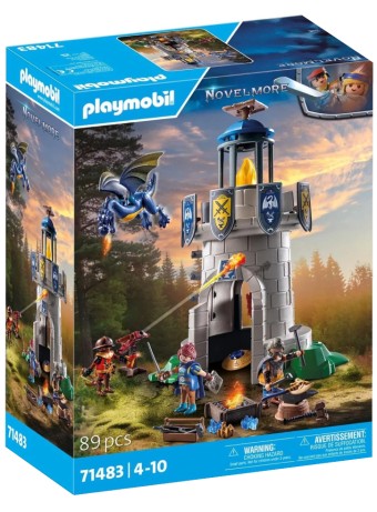  Playmobil Knights Tower With Smith And Dragon (71483)
