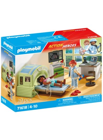  Playmobil Mri With Patient (71618)
