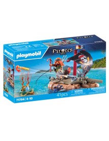 Playmobil Pirate Raft With Treasure (71794) 