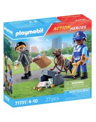 Playmobil Police Search With Dog (71731)