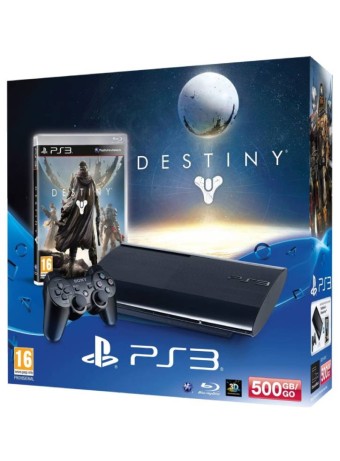 Consola Playstation 3 Super Slim 500gb Destiny Bundle (uk) /ps3 pentru Playstation 4